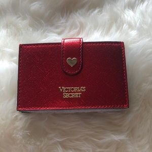 Red Collapsible Card Case Wallet